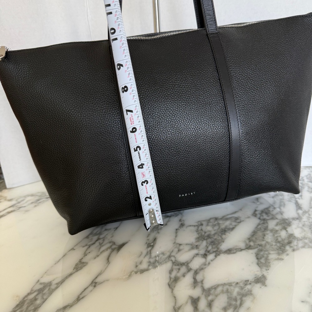 Radley London Lynton Close Black Leather Ziptop Tote Bag NEW 111274 - Picture 13 of 16